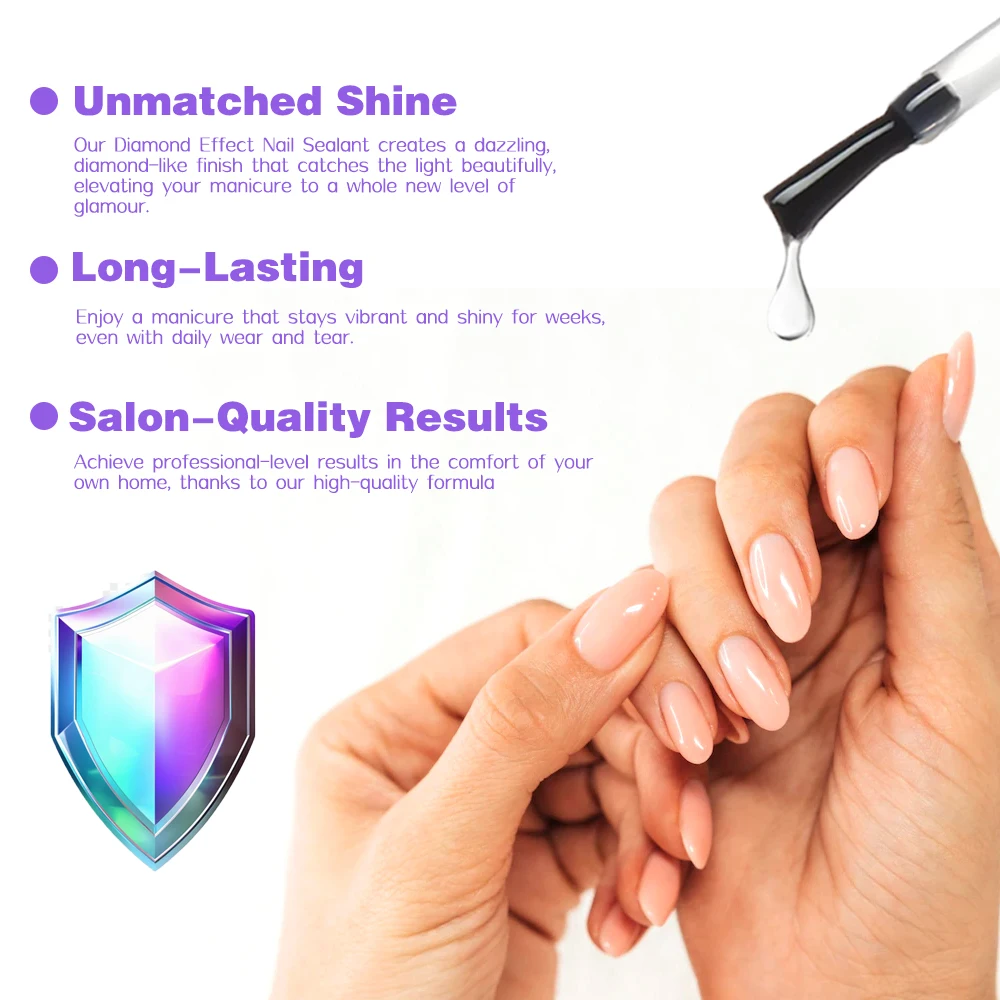 KODIES GEL NEW Super Shine Top Coat Gel Nail Polish UV Diamond Topcoat No Wipe Sealer Gel Finish Manicure Nail Art Salon Quality KODIES GEL NEW Super Shine Top Coat Gel Nail Polish UV Diamond Topcoat No Wipe Sealer Gel Finish Manicure Nail Art Salon Quality