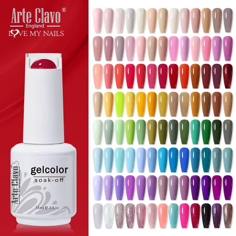 Mastering the Art of Flawless Gel Nail Application - Gel Nails at Home 1 Mastering the Art of Flawless Gel Nail Application - Gel Nails at Home - Arte Clavo 15ml Gel Nail Polish