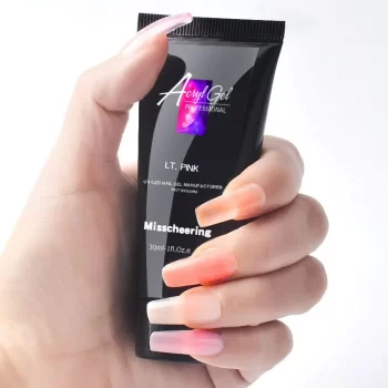 30ml Crystal Quick-Extension Builder Gel – UV/LED Acrylic‑Gel Hybrid for Strong, Painless Nail Extensions 2 86196 acdmt3