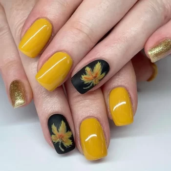 Ballerina Press‑On Fake Nails – 24pcs Glossy Blue Jellyfish & Floral Designs 4 93952 nnwuru