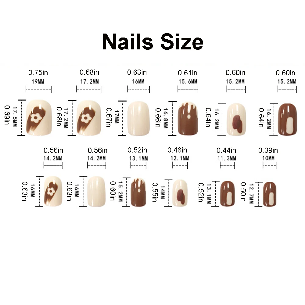 24pcs/set short square fake nails for women girls faux ongles fashion glitter geometric flowers design press on false nail kit Short Square Press-On Fake Nails Kit - 24pcs/set short square fake nails for women girls faux ongles fashion glitter geometric flowers design press on false nail kit