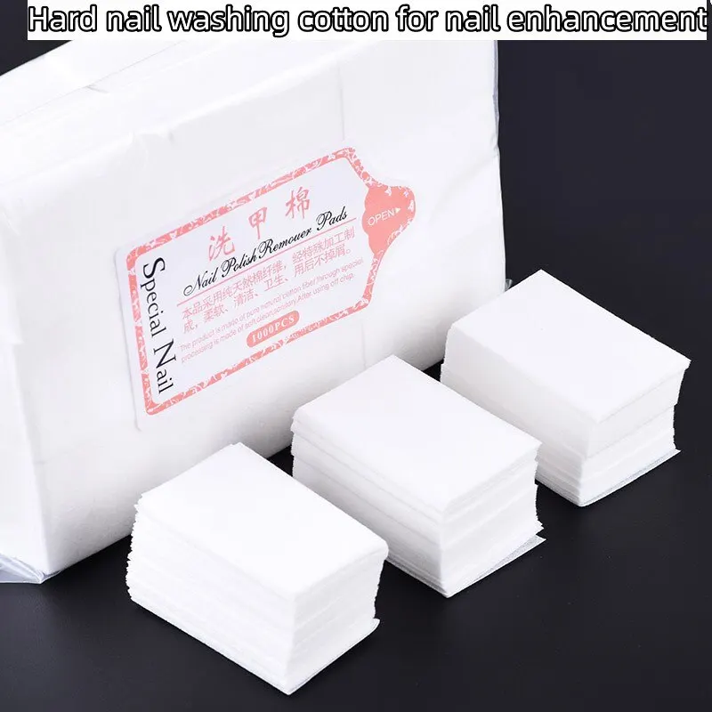 1000/500/200/180/100Pcs Profession 100% Cotton Pads For Nail Wipe Lint-Free Nail CottonGel Polish RemoverNail Art Cleaning Tools Lint-Free Cotton Nail Wipes - 1000/500/200/180/100Pcs Profession 100% Cotton Pads For Nail Wipe Lint-Free Nail CottonGel Polish RemoverNail Art Cleaning Tools