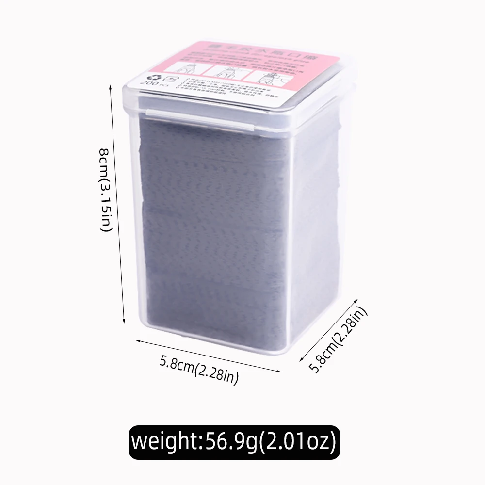 1000/600/500/300/200/100pcs Lint-Free Nail Polish Remover Wipes Napkin UV Gel Nail Polish Removal Pads Paper Cleaning Tools 1000/600/500/300/200/100pcs Lint-Free Nail Polish Remover Wipes Napkin UV Gel Nail Polish Removal Pads Paper Cleaning Tools