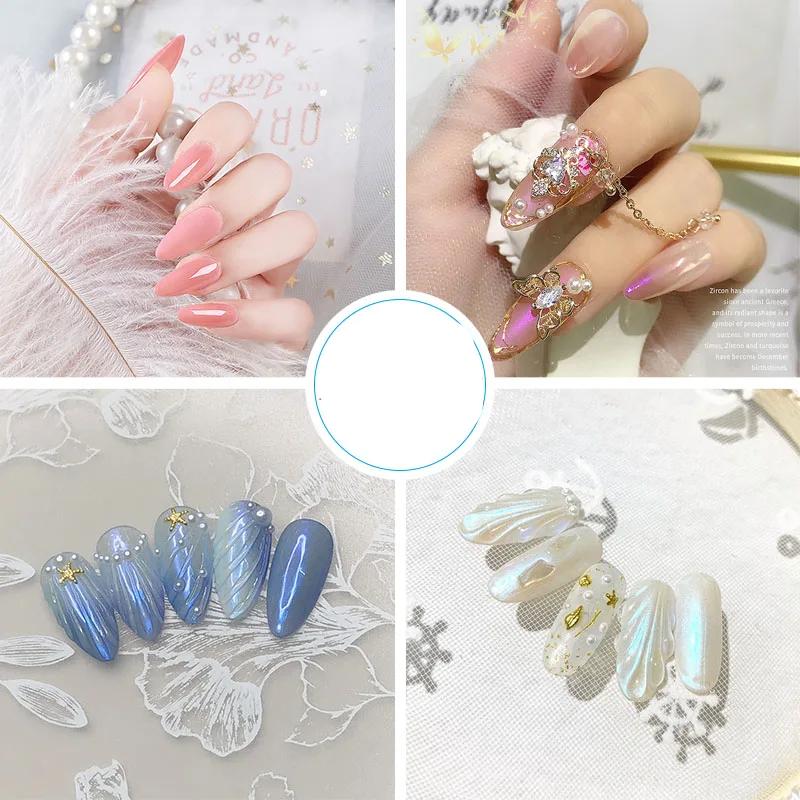 5ML Easy Stick Solid Nail Patch Gel No-Flowing Modelling Stick Tips Clear Nail Gel Gummy Adhesive Bond UV Nail Glue GY031&* Easy Stick-On Nail Gel 5 Ml Solid - 5ML Easy Stick Solid Nail Patch Gel No-Flowing Modelling Stick Tips Clear Nail Gel Gummy Adhesive Bond UV Nail Glue GY031&*
