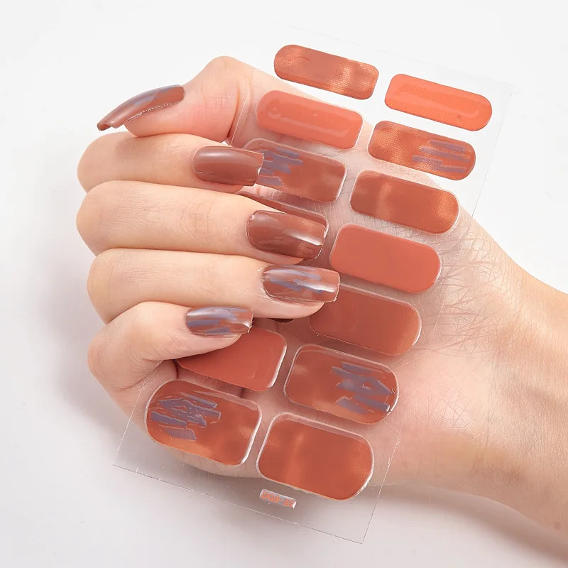 20 Vibrant Colors Nail Wraps Full Cover Nail Stickers for a Unique Nail Art Look 20 Vibrant Colours Nail Wraps Full Cover Nail Stickers for a Unique Nail Art Look