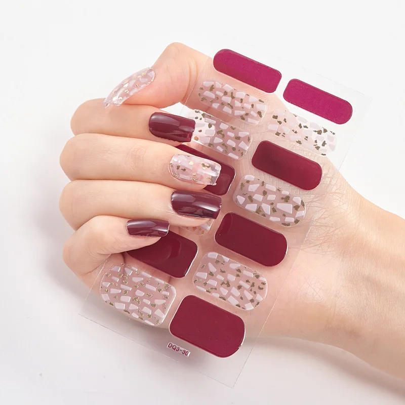 20 Vibrant Colors Nail Wraps Full Cover Nail Stickers for a Unique Nail Art Look 20 Vibrant Colours Nail Wraps Full Cover Nail Stickers for a Unique Nail Art Look
