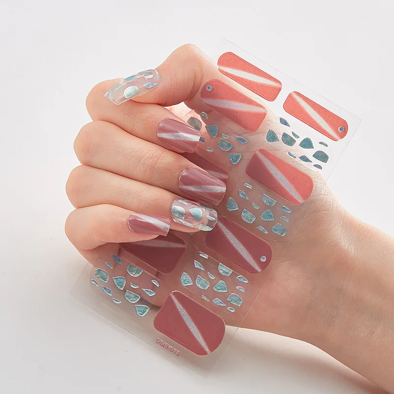 20 Vibrant Colors Nail Wraps Full Cover Nail Stickers for a Unique Nail Art Look 20 Vibrant Colours Nail Wraps Full Cover Nail Stickers for a Unique Nail Art Look