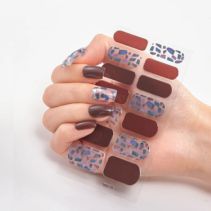 20 Vibrant Colors Nail Wraps Full Cover Nail Stickers for a Unique Nail Art Look 20 Vibrant Colours Nail Wraps Full Cover Nail Stickers for a Unique Nail Art Look