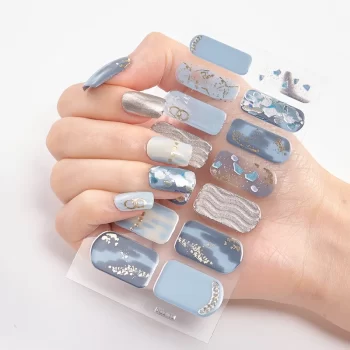 20 Vibrant Colours Nail Wraps – Full Cover Nail Stickers for a Unique Nail Art Look 3 94929 rxb64c
