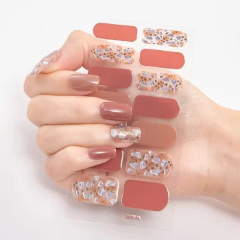 20 Vibrant Colours Nail Wraps – Full Cover Nail Stickers for a Unique Nail Art Look 2 94929 tlpg9v