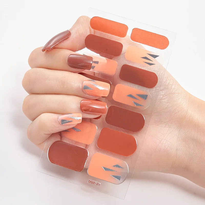 20 Vibrant Colors Nail Wraps Full Cover Nail Stickers for a Unique Nail Art Look 20 Vibrant Colours Nail Wraps Full Cover Nail Stickers for a Unique Nail Art Look