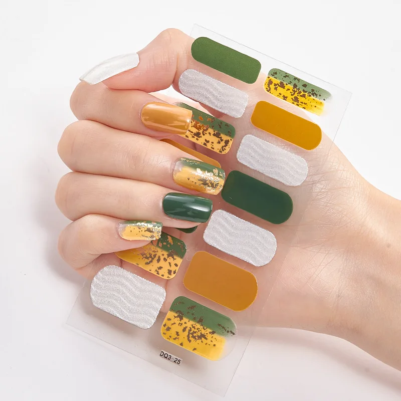 20 Vibrant Colors Nail Wraps Full Cover Nail Stickers for a Unique Nail Art Look 20 Vibrant Colours Nail Wraps Full Cover Nail Stickers for a Unique Nail Art Look