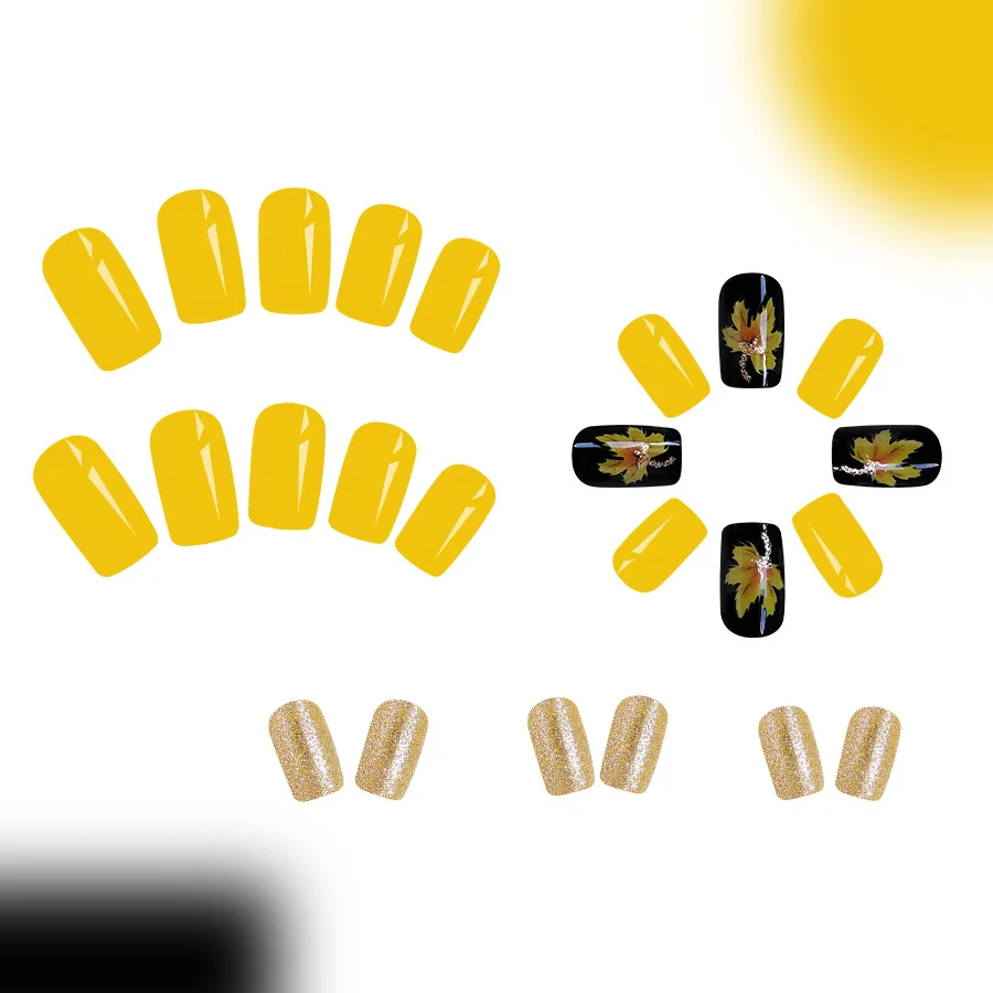 24pcs/set short Medium quare Glossy Ballerina Fake Nails jellyfish blue sea wave flowers geometric design press on false nails Jellyfish Ballerina Press On Nails – 24pcs/set short Medium quare Glossy Ballerina Fake Nails jellyfish blue sea wave flowers geometric design press on false nails