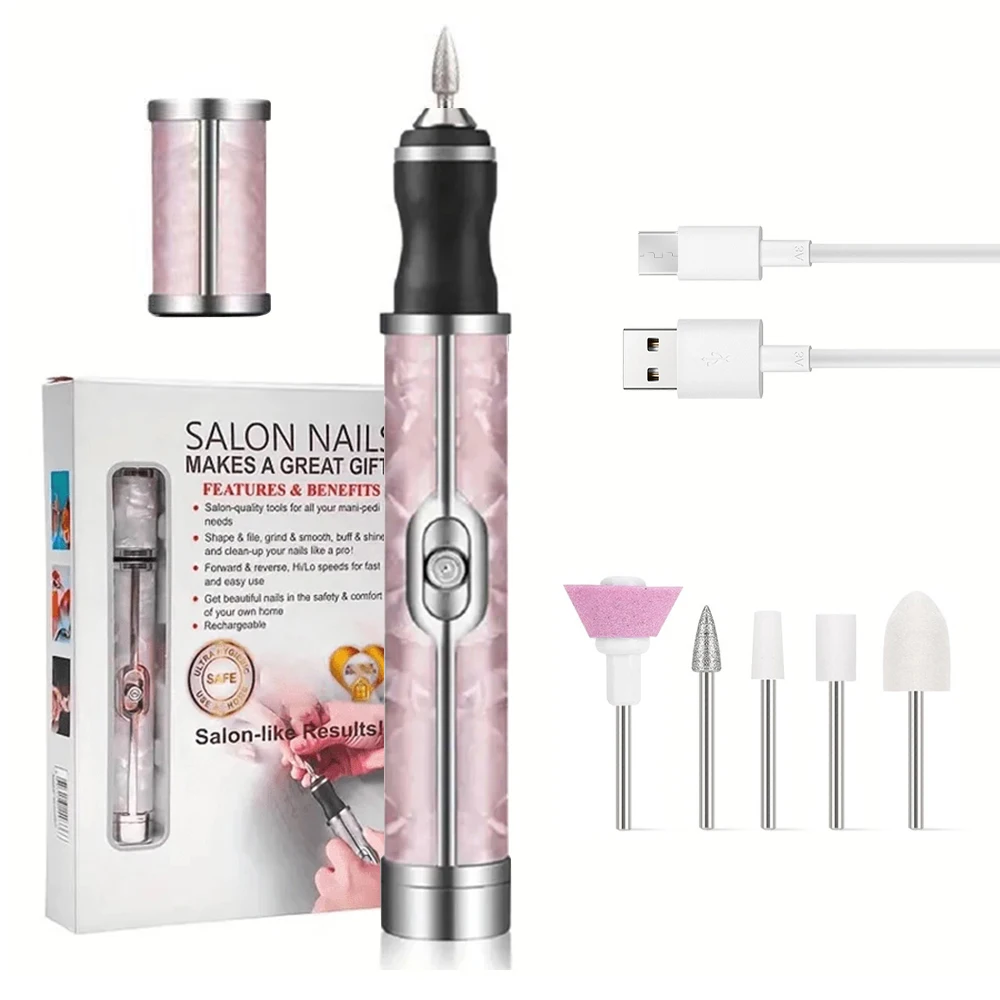 LINMANDA Electric Nail File Set Nails 4 Speeds Cordless Acrylic Nail Tool Thick Nails Edge Shaping Polishing Grinding Nursing Linmanda Cordless Electric Nail File Set – LINMANDA Electric Nail File Set Nails 4 Speeds Cordless Acrylic Nail Tool Thick Nails Edge Shaping Polishing Grinding Nursing