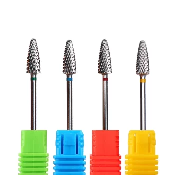 Tungsten Carbide Nail Drill Bit – Precision Rotate Burr Milling Cutter for Manicure Pedicure 2 96689 nmf4yx
