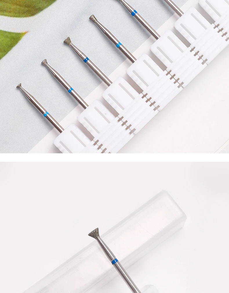 1Pc Diamond Nail Drill Bit Milling Cutter For Cuticle Clean Gel Overflow Removal Manicure Pedicure Tool 1Pc Diamond Nail Drill Bit Milling Cutter For Cuticle Clean Gel Overflow Removal Manicure Pedicure Tool