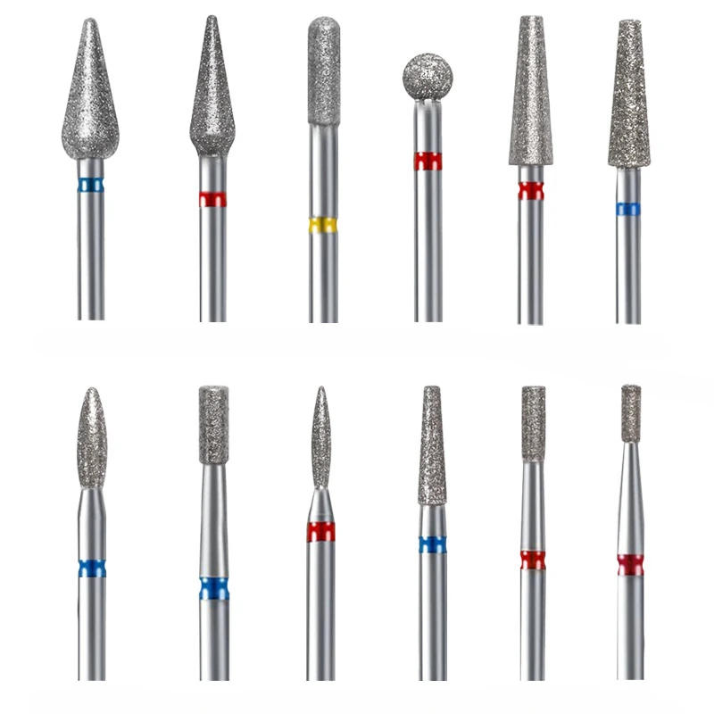 1Pc Diamond Nail Drill Bit Milling Cutter For Cuticle Clean Gel Overflow Removal Manicure Pedicure Tool 1Pc Diamond Nail Drill Bit Milling Cutter For Cuticle Clean Gel Overflow Removal Manicure Pedicure Tool