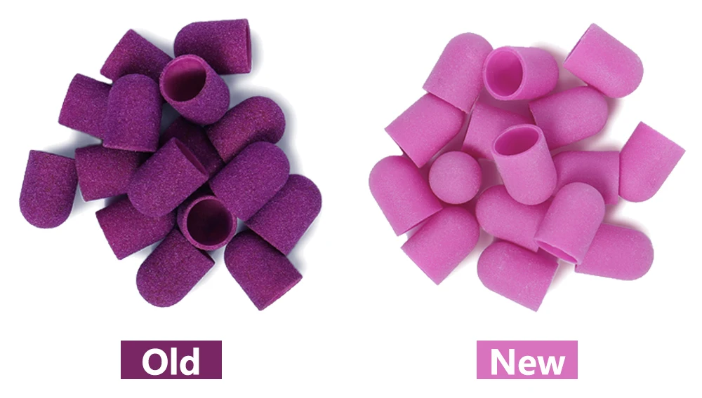 TP Sanding Bands Block Caps Purple Grit #80/120/180 Sanding Caps Electric Nail Drill Bit for Manicure Pedicure Milling Accessory TP Sanding Bands Block Caps Purple Grit #80/120/180 Sanding Caps Electric Nail Drill Bit for Manicure Pedicure Milling Accessory