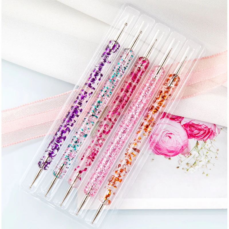 Nail Art Brush Set, Colorful Light Therapy Pen, Dual Tip Drill Pen, Nail Art Tools Pen, Precision Made Nail Art Brush Set, Colorful Light Therapy Pen, Dual Tip Drill Pen, Nail Art Tools Pen, Precision Made