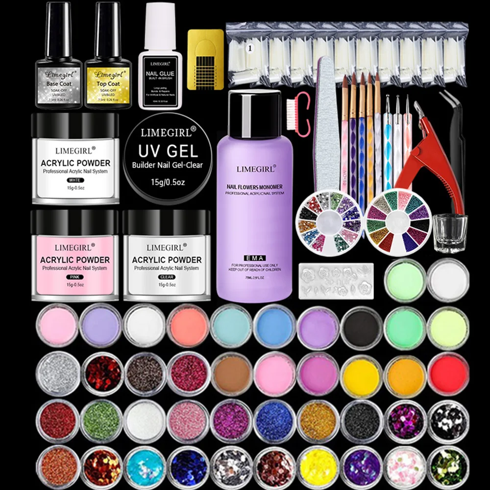 Nail Art Kits and Supplies for Beginners 5 Comprehensive acrylic nail kit