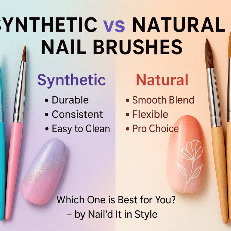 Synthetic vs Natural Nail Brushes: What's Best? 21 Synthetic vs Natural Nail Brushes-What's Best