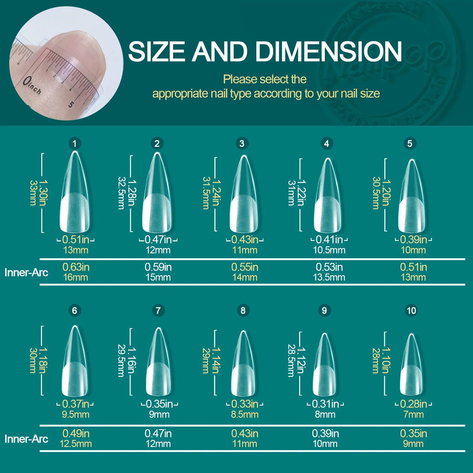 Nailpop 120pcs Acrylic Nails Fake Capsule Short Almond Coffin Square Artificial Nail Extension Soft Gel Tips Accessories Tools Nailpop 120pcs Acrylic Nails Fake Capsule Short Almond Coffin Square Artificial Nail Extension Soft Gel Tips Accessories Tools